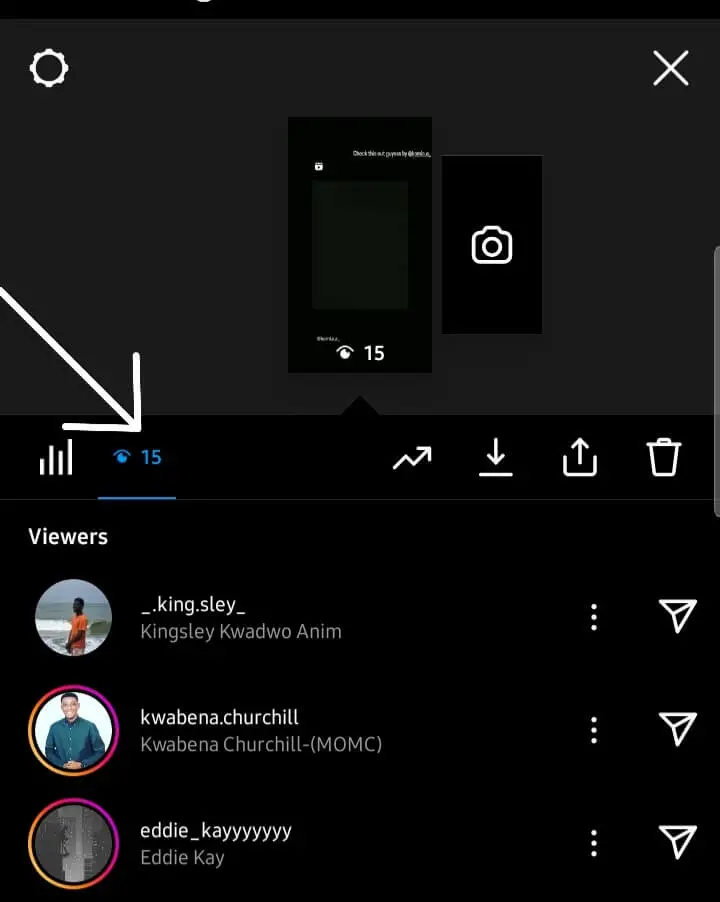Instagram story view not showing