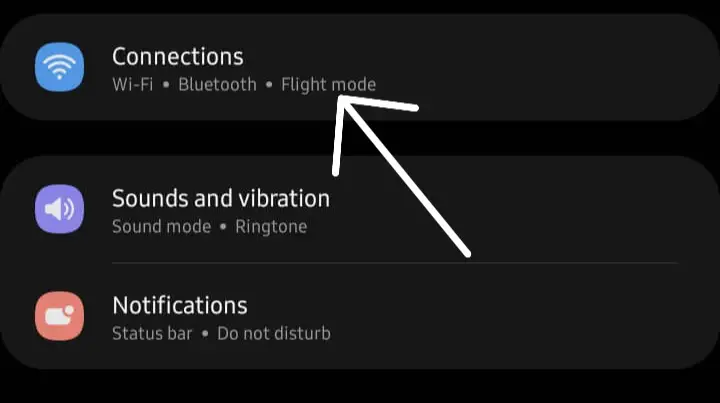 How to Fix Facebook Pictures not Loading or Showing - turn off and on flight mode