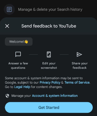 Youtube Comments not Showing up, Loading or Appearing - send feedback to YouTube