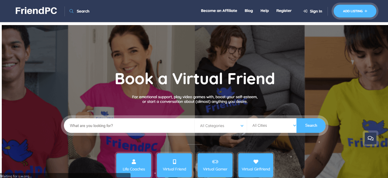 Virtual Gamer – Friendpc