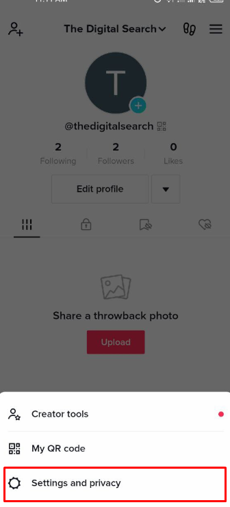how to fix liked videos on tiktok disappeared - contact TikTok