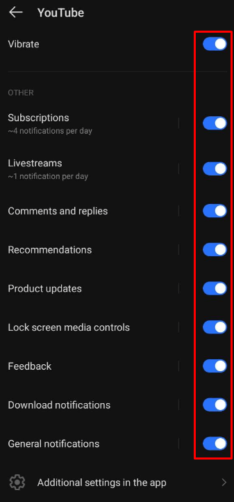 Fix YouTube Notifications not Working or appearing