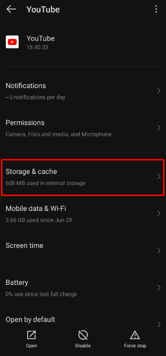 Fix YouTube Likes Disappearing or Not Showing - clear cache