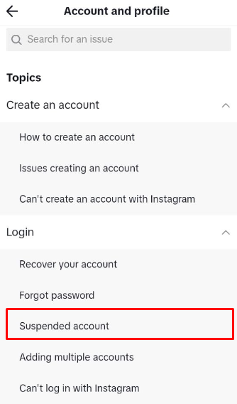 How to Recover a Temporarily Banned TikTok Account - appeal within the app