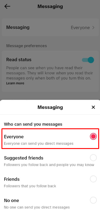 TikTok: How to Allow DMs from Everyone (iPhone & Android) 7