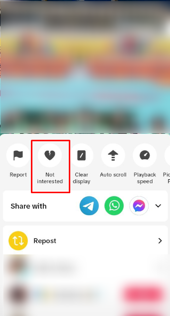 How to fix: TikTok “Not Interested” Button Not Working or Missing