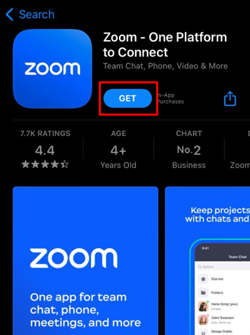 Fix Zoom Camera Not Focusing - reinstall the app