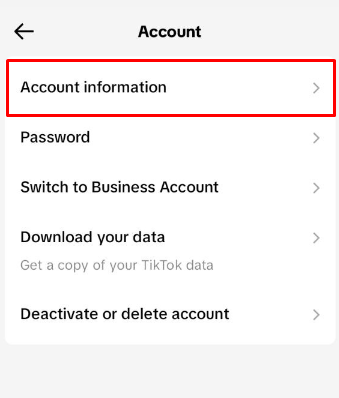 How to Fix TikTok Live Option Not Showing - check account status