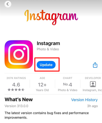 How to Fix TikTok Not Showing Instagram Button - update Instagram